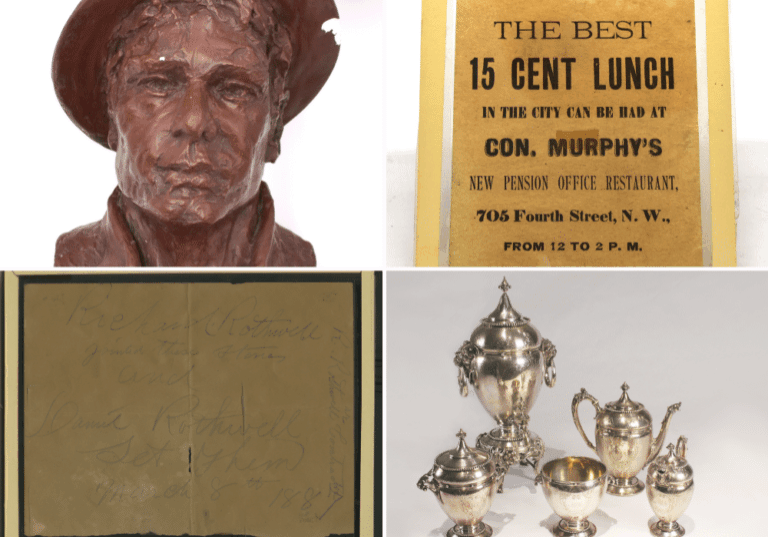 Objects from the Pension Building Collection